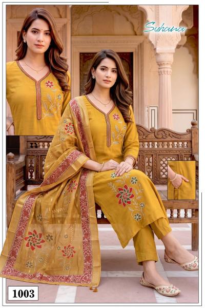 Desi kudi suhana vol 1 kurti set wholesale lucknow